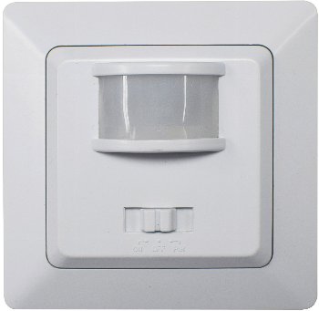 MILOS Bewegungsmelder 160°, weiß matt - LED geeignet,  250V~, Unterputz, 3-Draht