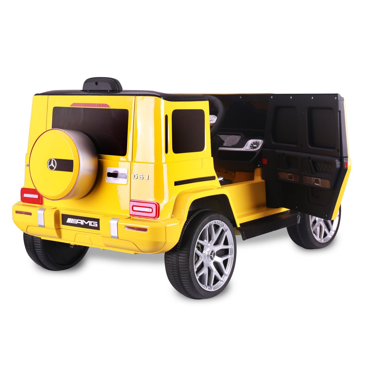Kinderfahrzeug Mercedes-AMG G 63 gelb