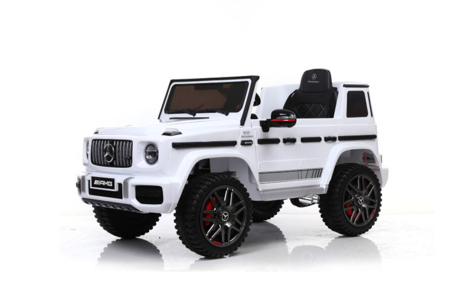 Elektro-Kinderfahrzeug Mercedes G63 AMG - weiß