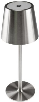 LED Akku-Tischleuchte "Foco Tenda" - 2900K, IP44, Touchschalter, 30cm