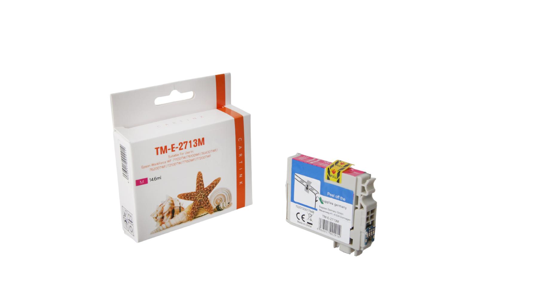 T2713XL alternativ Seestern Tinte Magenta / C13T27134010 / 14,6ml