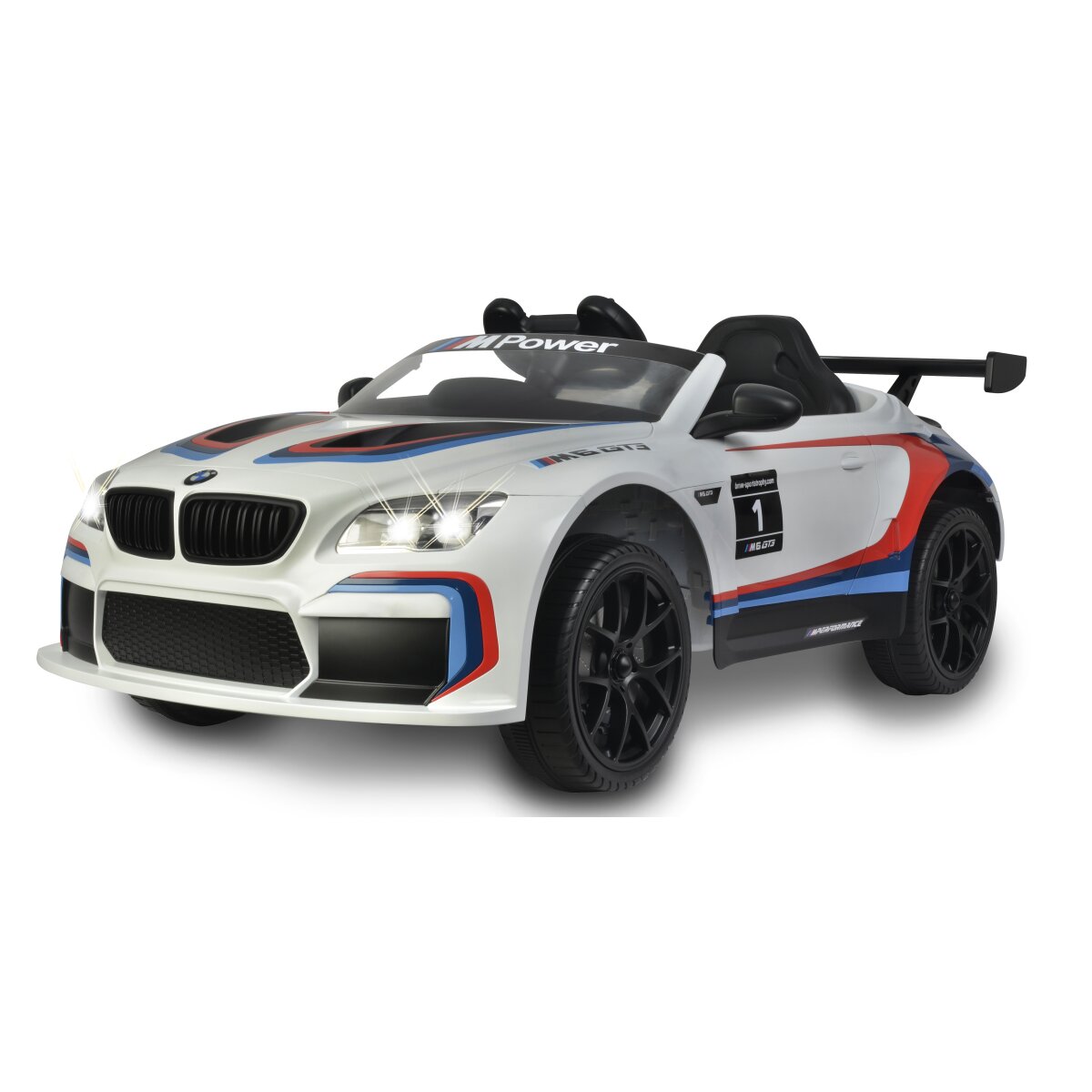 Kinderfahrzeug BMW M6 GT3 weiß