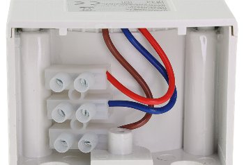 Aufputz Bewegungsmelder "CBM" 180° - IP44, 1-1000W, 3-Draht, weiß