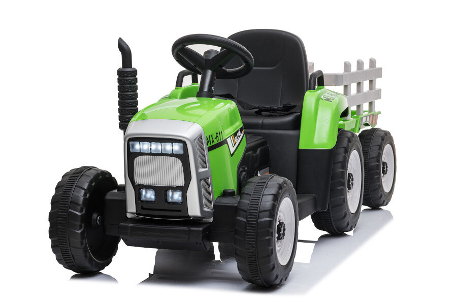 Elektro-Kinderfahrzeug Traktor mit Anhänger