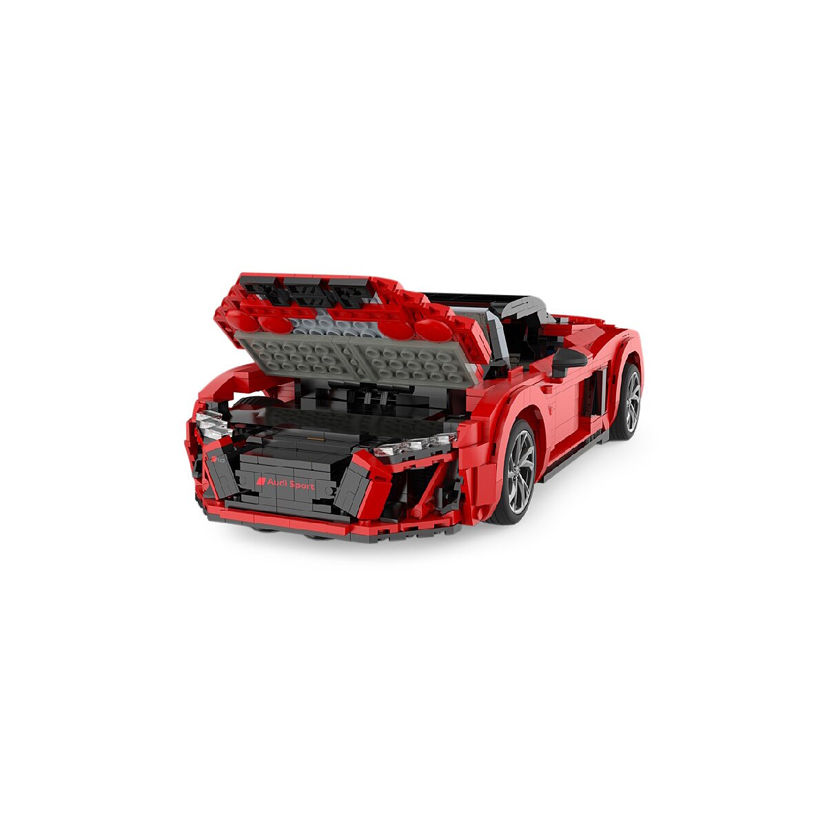 Audi R8 Spyder 1:14 rot Bricks