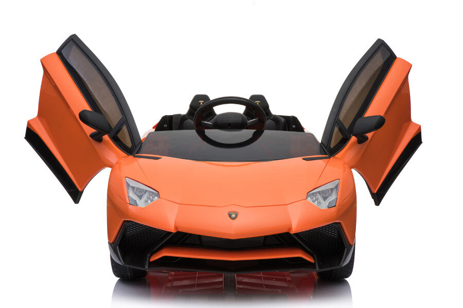 Elektro-Kinderfahrzeug Lamborghini Aventador SV - orange