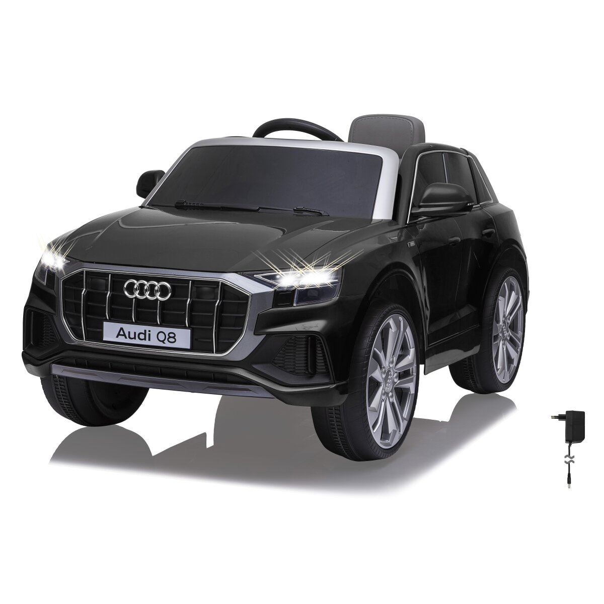 Kinderfahrzeug Audi Q8 schwarz