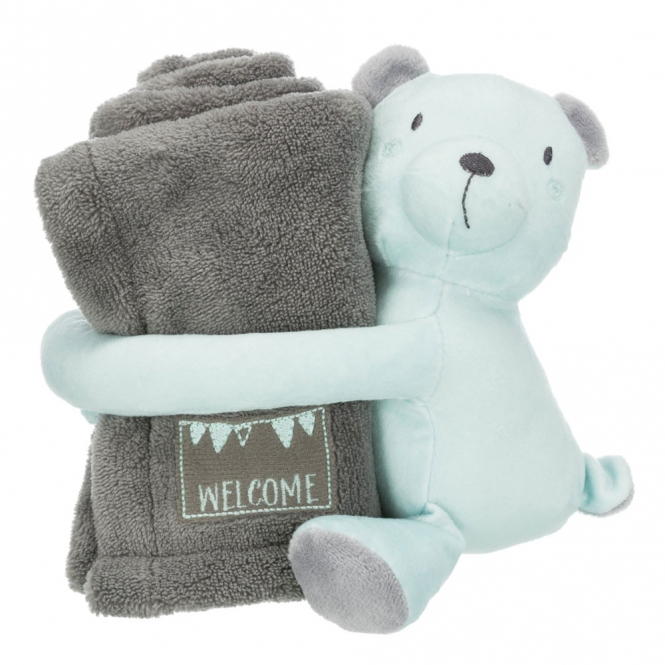Trixie Junior Kuschel-Set - grau/mint Trixie Junior Kuschel-Set - grau/mint