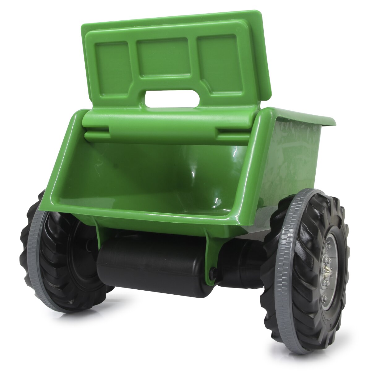 Anhänger Ride-on grün für Traktor Power Drag/Big Wheel