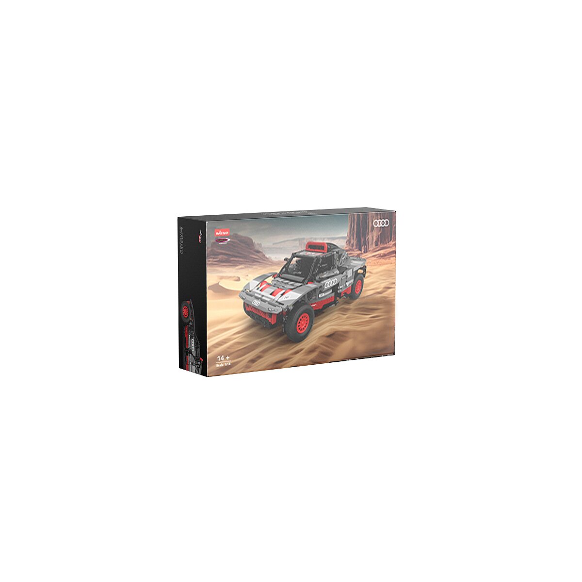 Audi RS Q e-tron 1:14 grau Bricks