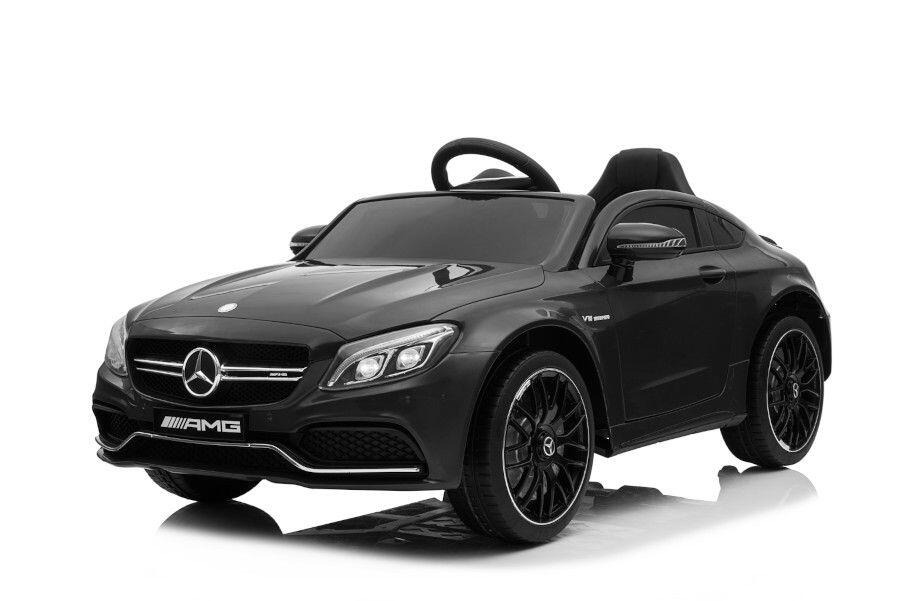 Elektro-Kinderfahrzeug Mercedes C63 AMG - schwarz