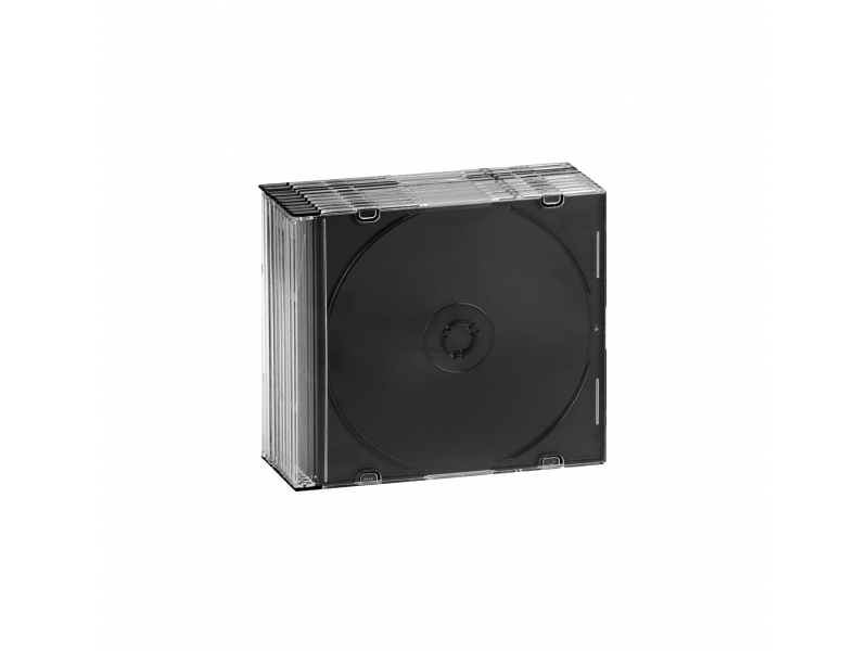 Intenso Leerhüllen Slim Cases CD/DVD 10er Pack Transparent (9001602)