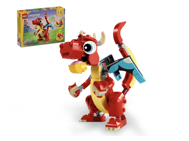 LEGO Creator 3 in 1 - Roter Drache (31145)