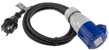 CEE auf Schutzkontakt-Stecker 1,5m, 230V, Adapter für Wohnwagen, Camping