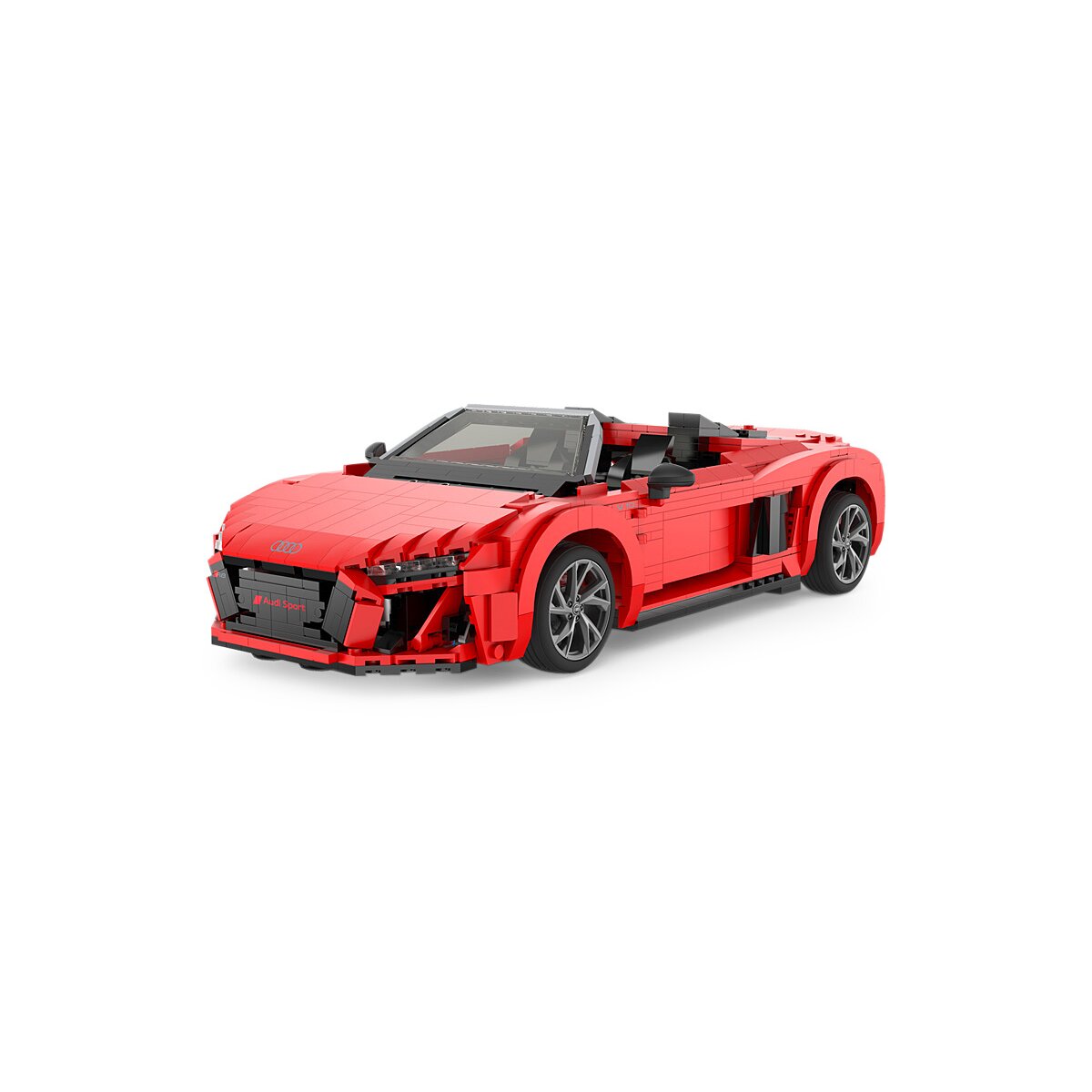 Audi R8 Spyder 1:14 rot Bricks