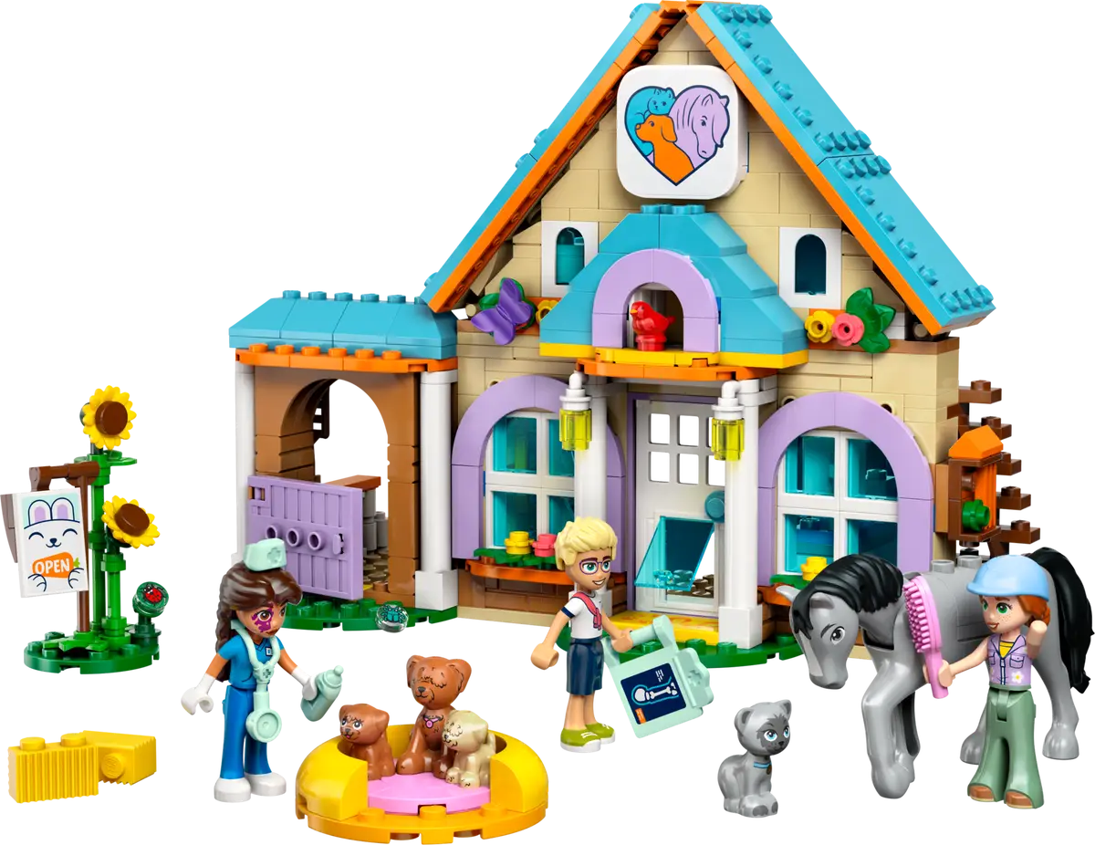 LEGO® 42651 - Friends Tierarztpraxis für Pferde und Haustiere (428 Teile) LEGO® 42651 - Friends Tierarztpraxis für Pferde und Haustiere (428 Teile)