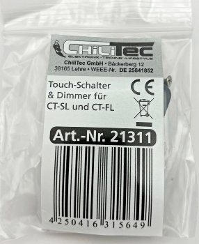 Touch-Schalter & Dimmer für CT-FL Serie - 3,5mm Stecker