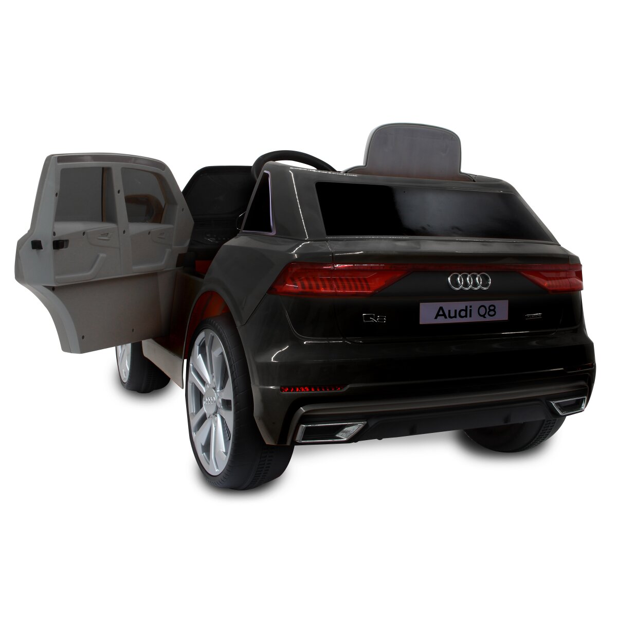 Elektro-Kinderfahrzeug Audi Q8 schwarz 12V Elektro-Kinderfahrzeug Audi Q8 schwarz 12V