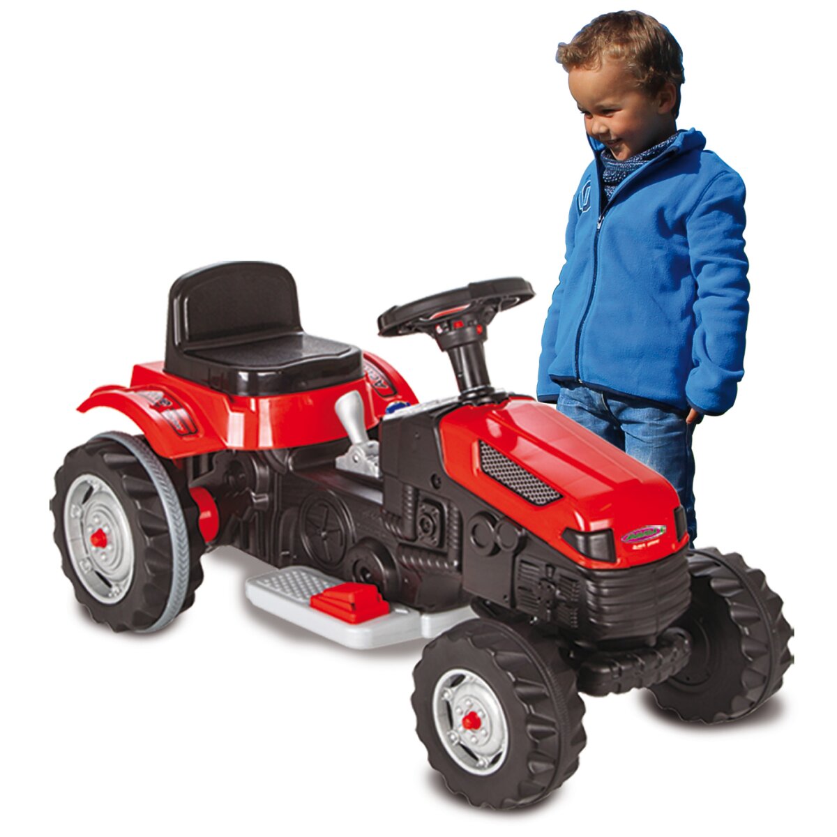 Elektro-Kinderfahrzeug Traktor Strong Bull rot 6V Elektro-Kinderfahrzeug Traktor Strong Bull rot 6V