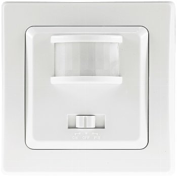 DELPHI Bewegungsmelder 160°, weiß - LED geeignet,  250V~, Unterputz, 3-Draht