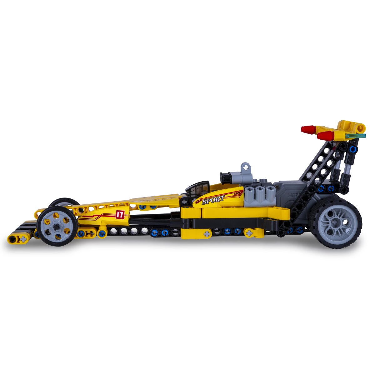 CaDA Set C52017W Drag Racing gelb Bricks