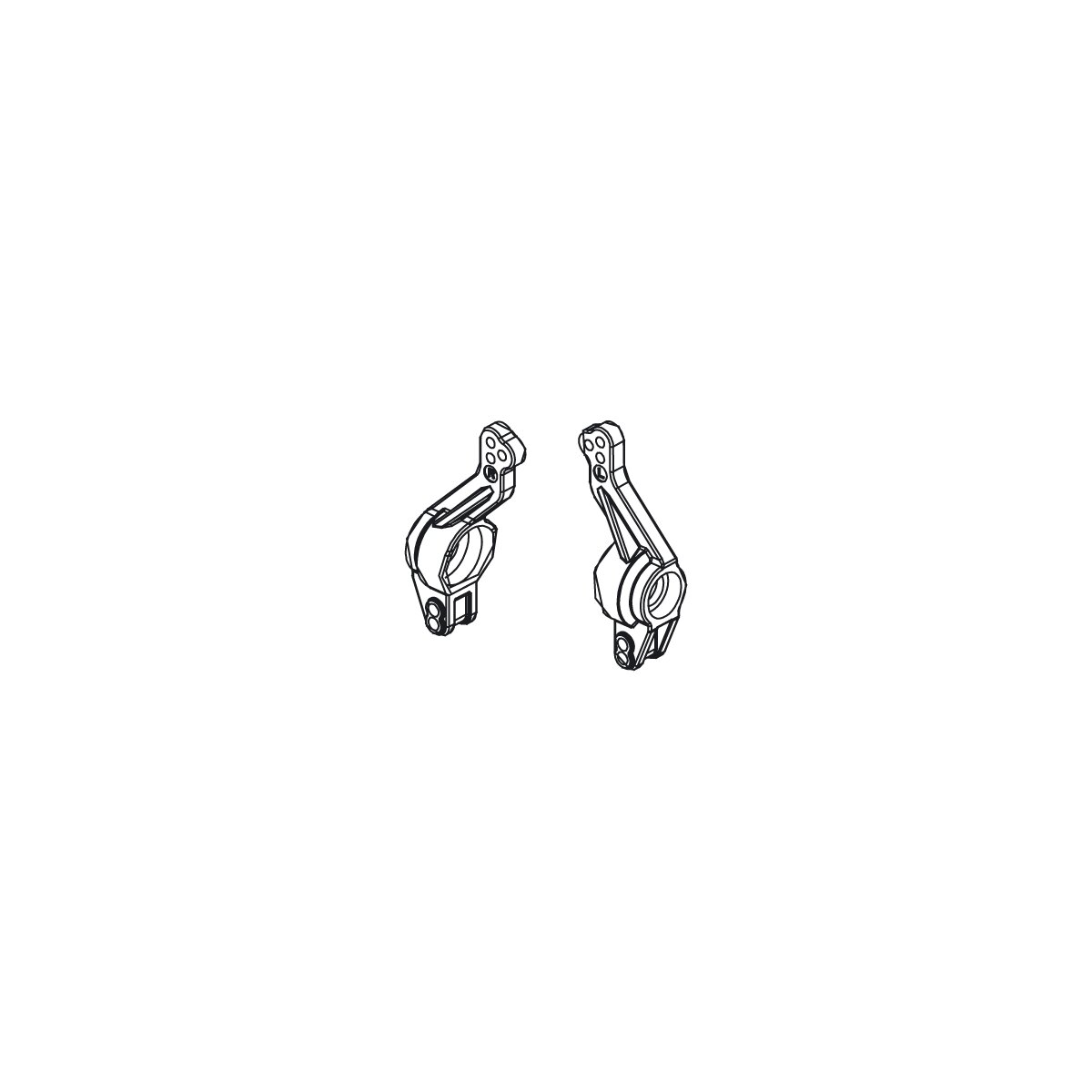 Achsschenkel VE2 Vo-Mj-Ti- Ho-In hinten neu