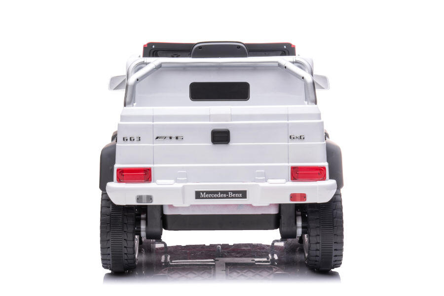 Kinderfahrzeug Mercedes G63 AMG 6x6 - weiß