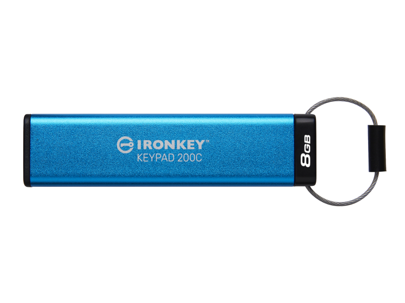 Kingston 8GB USB-C IronKey Keypad 200C IKKP200C/8GB