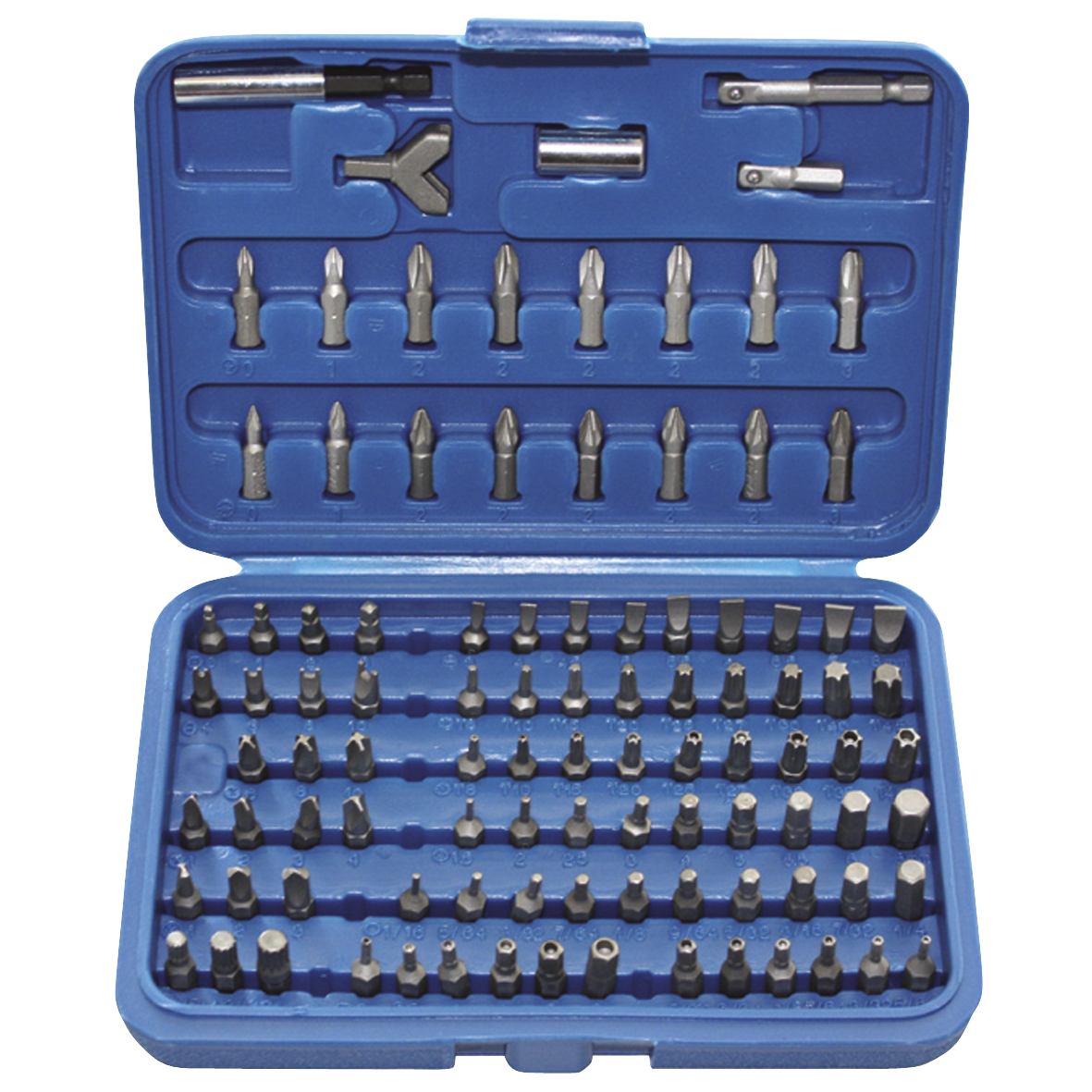 Bitsatz ''Maxi Securitx Bitkit CV'', 100-tlg., mit Kunststoffkassette