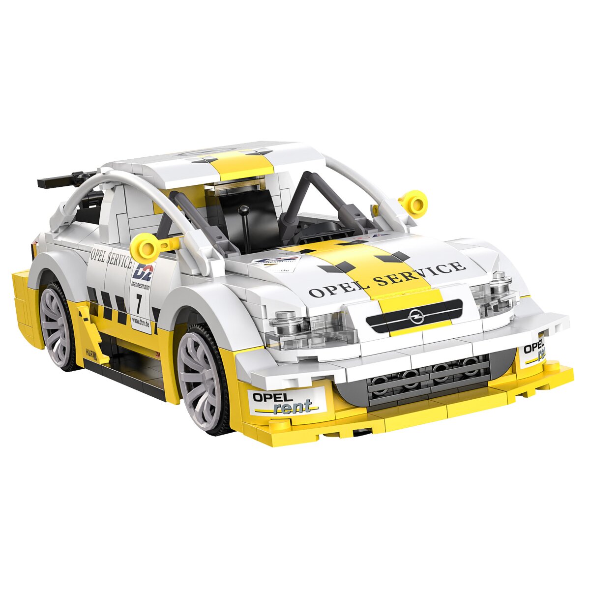 CaDA Set C51081W Opel Astra V8 Coupe 1:20 weiß 2,4GHz Bricks