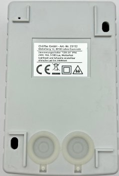 Dämmerungsschalter "CDS-24" IP54 - 230V, 10A, 3-500 Lux, Wetterfest