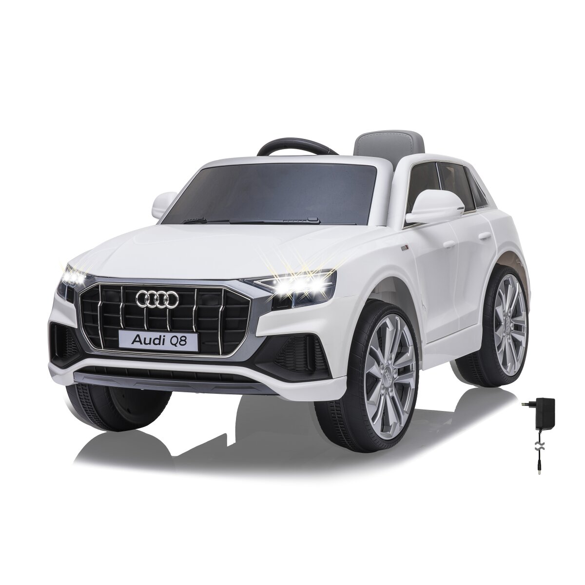 Kinderfahrzeug Audi Q8 weiß
