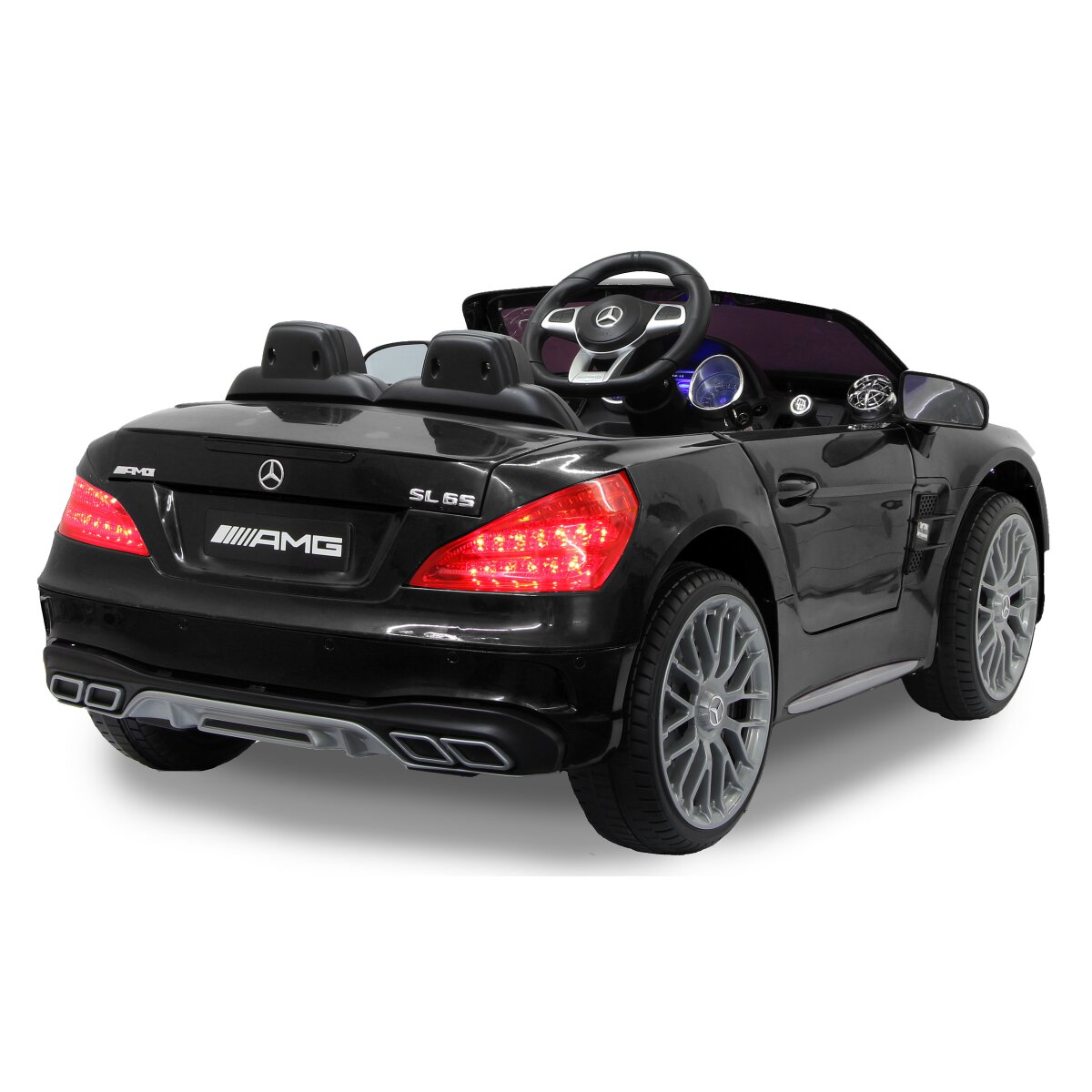 Kinderfahrzeug Mercedes-AMG SL 65 schwarz