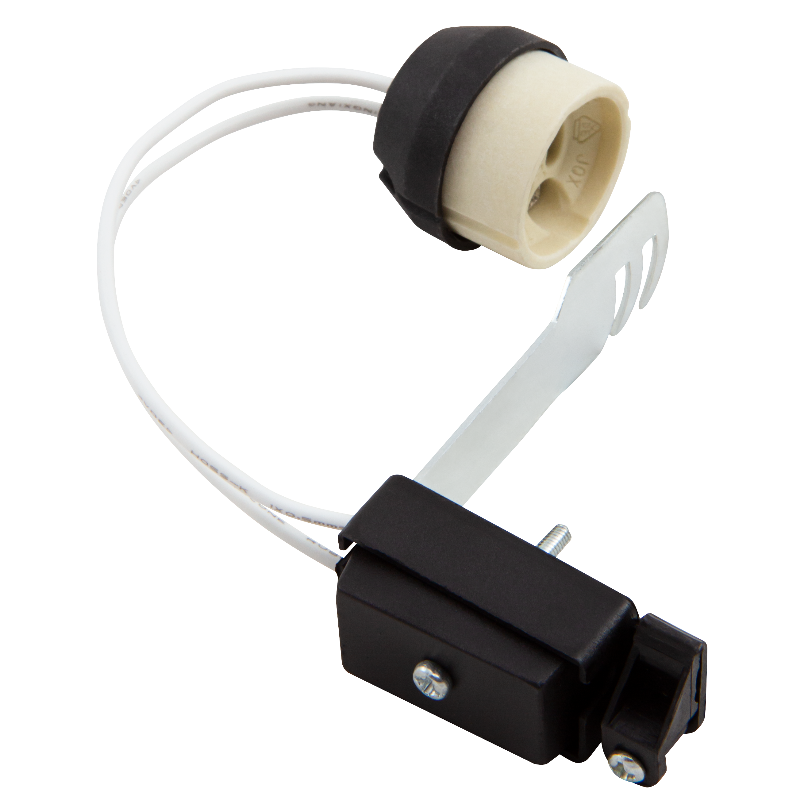 Lampenfassung McShine, GU10, Zugentlastung, 11cm Kabel, max. 230V/50W