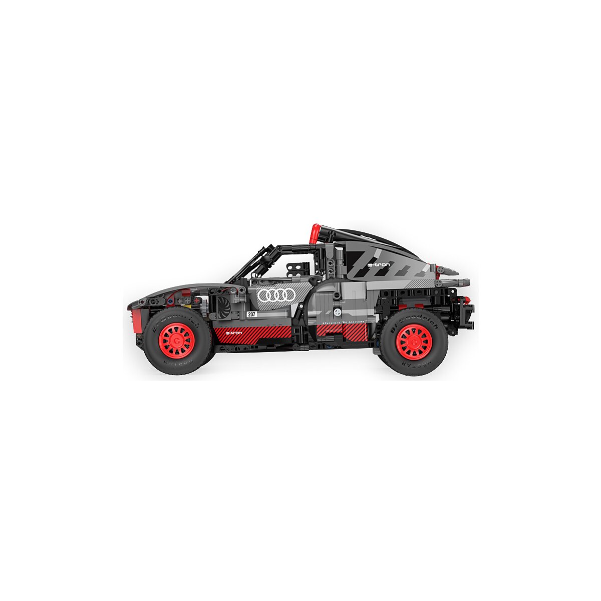 Audi RS Q e-tron 1:14 grau Bricks