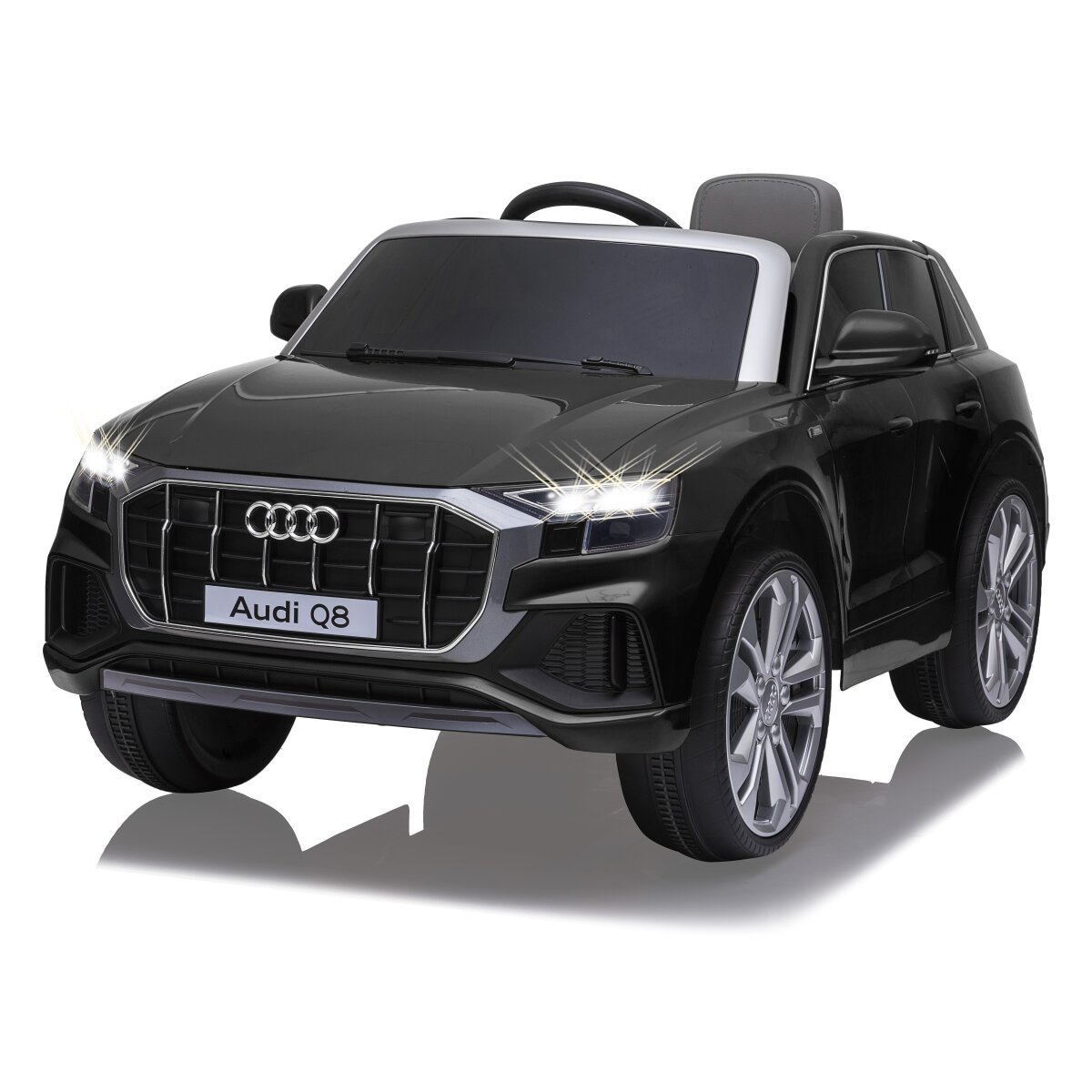 Elektro-Kinderfahrzeug Audi Q8 schwarz 12V Elektro-Kinderfahrzeug Audi Q8 schwarz 12V