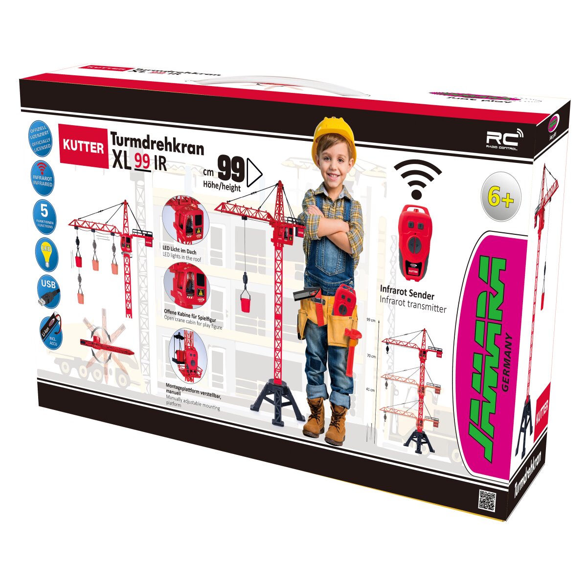 Turmdrehkran Kutter XL 99 IR
