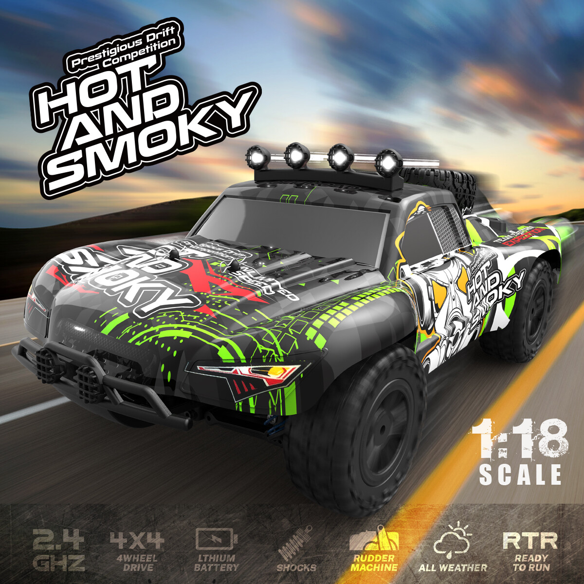 RC Elektro Buggy 1:18 "HS301-1E"