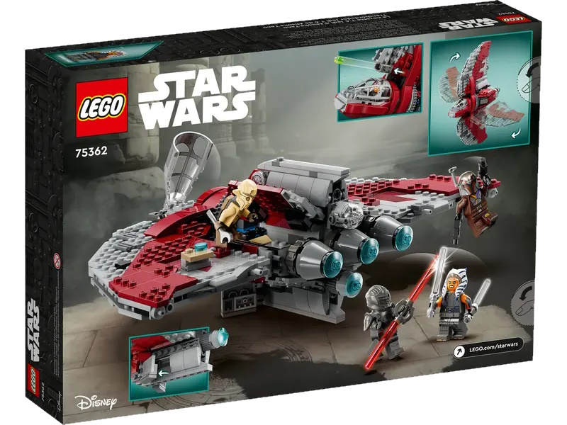 LEGO® 75362 - Star Wars  Ahsoka Tanos T-6 Jedi Shuttle (601 Teile) LEGO® 75362 - Star Wars  Ahsoka Tanos T-6 Jedi Shuttle (601 Teile)