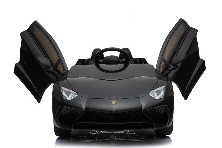 Elektro-Kinderfahrzeug Lamborghini Aventador SV - schwarz
