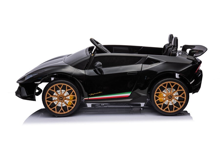 Elektro-Kinderfahrzeug Lamborghini Huracan Spider 2 Sitzer - schwarz