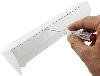 5-fach Steckdosenblock, weiß - 250V~/ 16A, Aufbaumontage