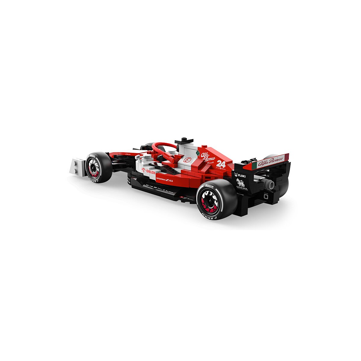 Alfa Romeo F1 C42 1:24 rot Bricks