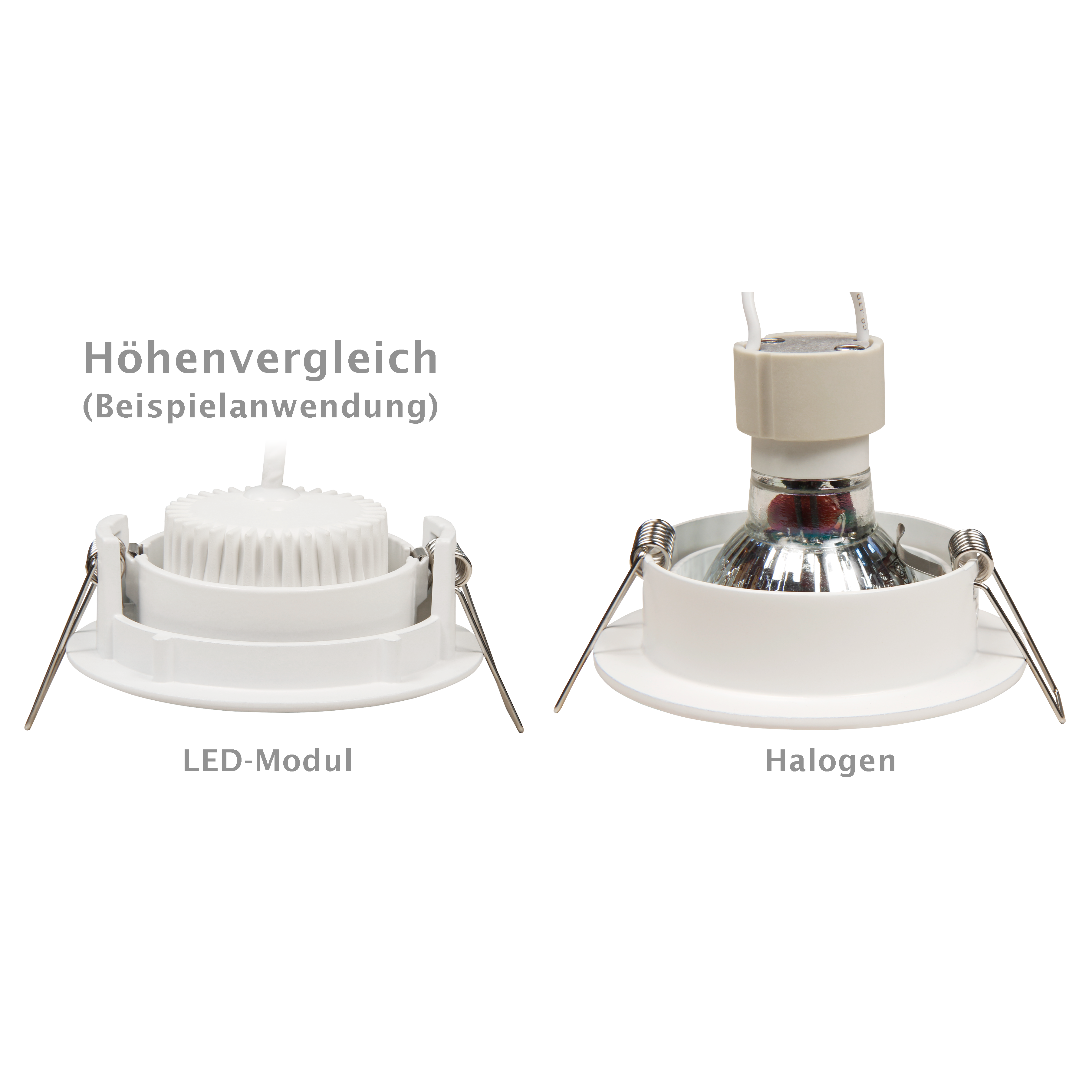 LED-Modul McShine ''MCOB'' 5W, 400lm, 230V, 50x25mm, warmweiß, 3000K, step-dimmbar