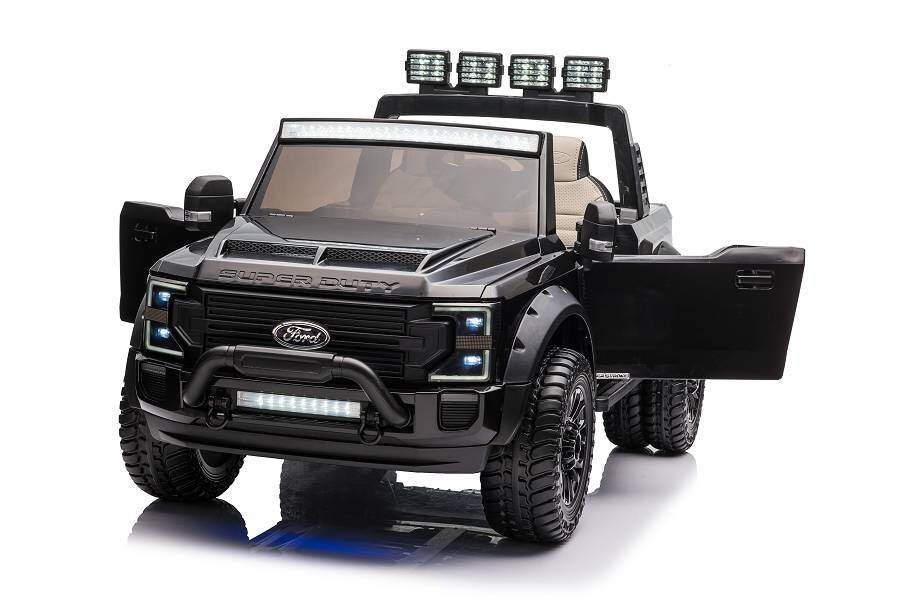 Elektro-Kinderfahrzeug Ford Super Duty - schwarz
