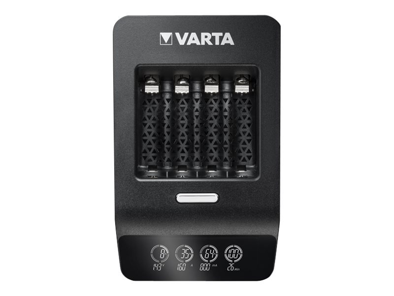 Varta Ladegerät LCD Ultra Fast Charger+ inkl. 4x AA 2100mAh 57685 101 441