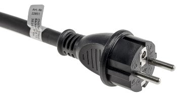 CEE auf Schutzkontakt-Stecker 0,35m - 230V, Adapter für Wohnwagen, Camping