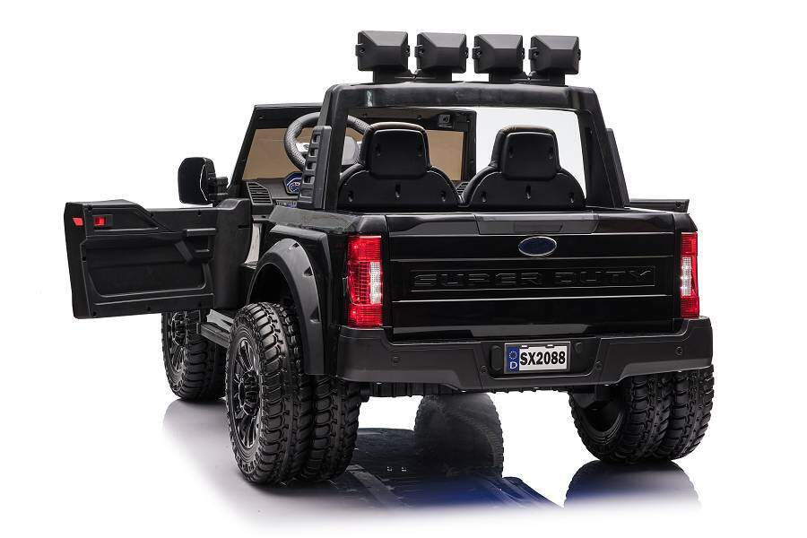 Elektro-Kinderfahrzeug Ford Super Duty - schwarz