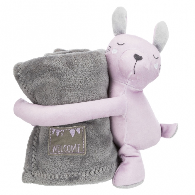 Trixie Junior Kuschel-Set - grau/flieder Trixie Junior Kuschel-Set - grau/flieder