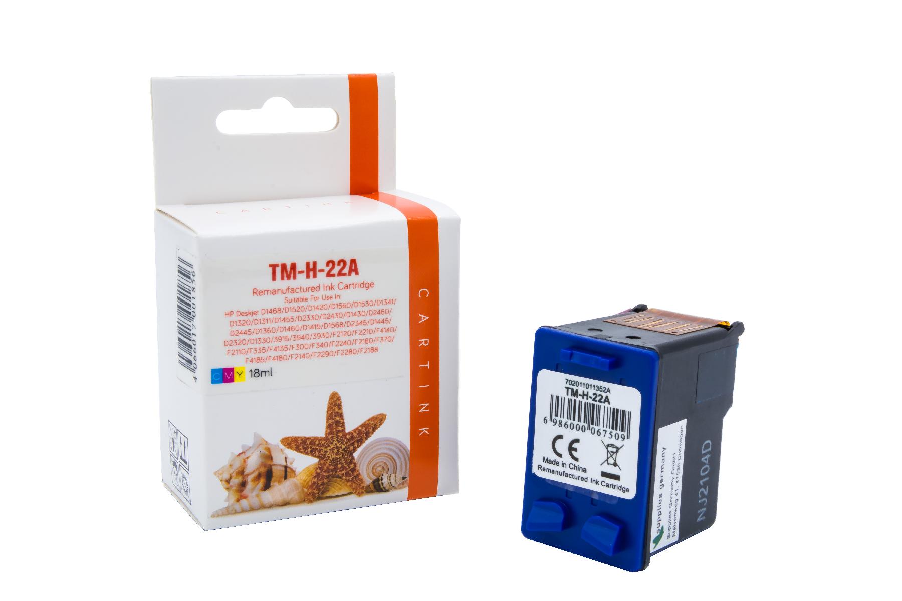 22 Refill Tinte Color HP / C9352AE / 17ml